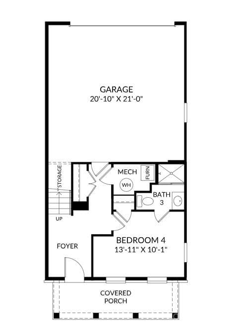 Lower Level - 12726 Axel Road, Pineville