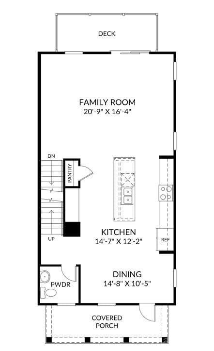 Main Level - 12730 Axel Road, Pineville
