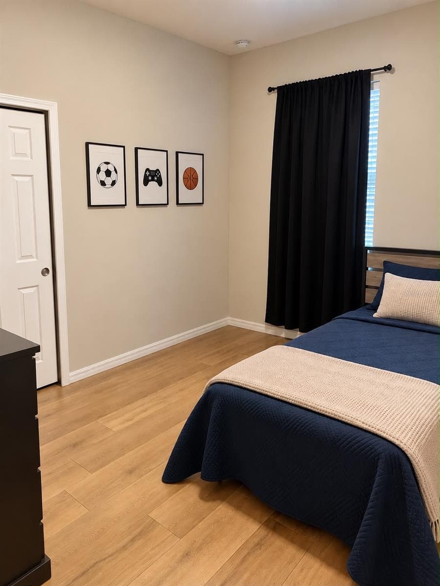 Bedroom 2 Staged - 3911 BAJA DR, ST CLOUD
