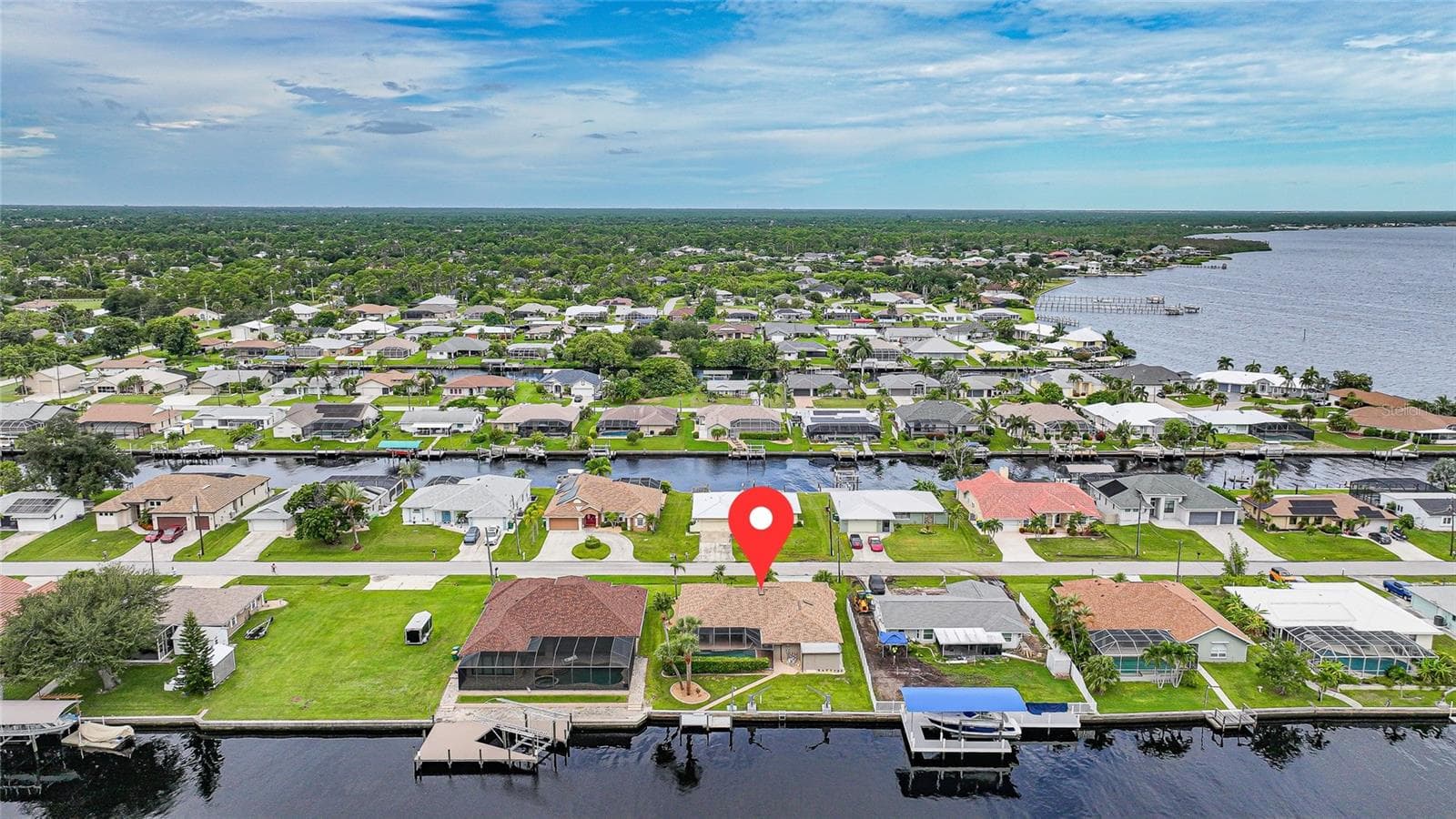 Aerial view - 5242 FORBES TER, PORT CHARLOTTE