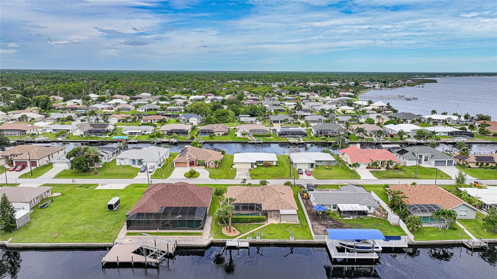 Aerial view - 5242 FORBES TER, PORT CHARLOTTE