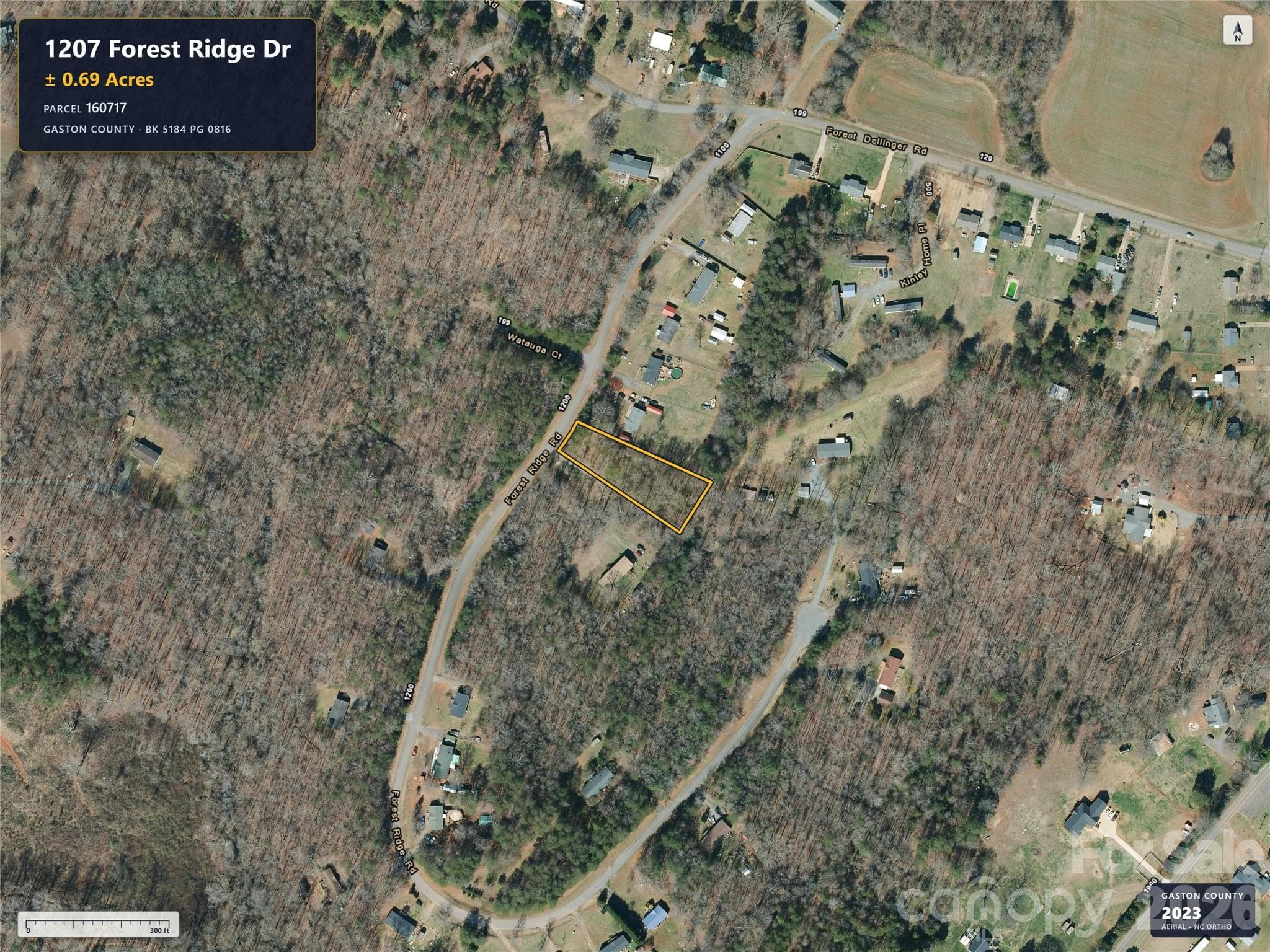 Lot at 1207 Forest Ridge Drive, Bessemer City, photo 3 of 5