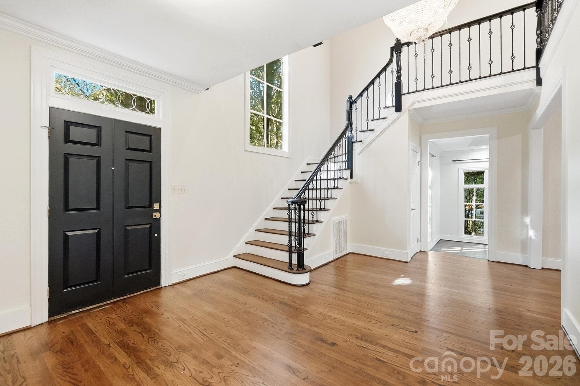 Foyer - 3501 Castellaine Drive, Charlotte