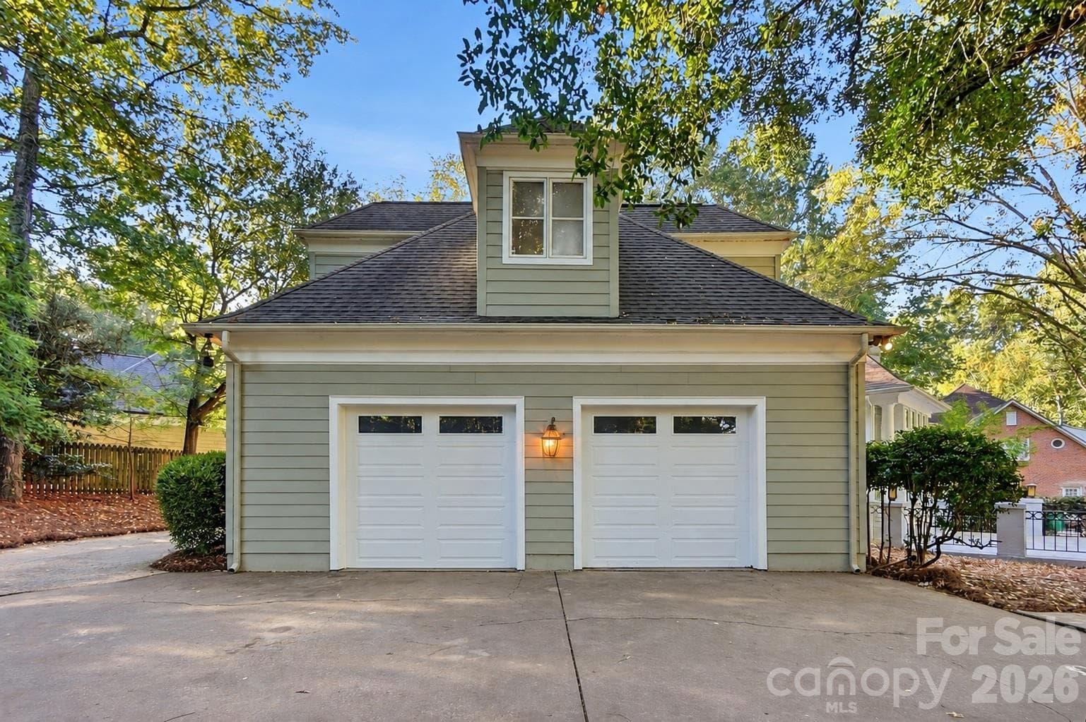 Side Load 2 Car Garage - 3501 Castellaine Drive, Charlotte