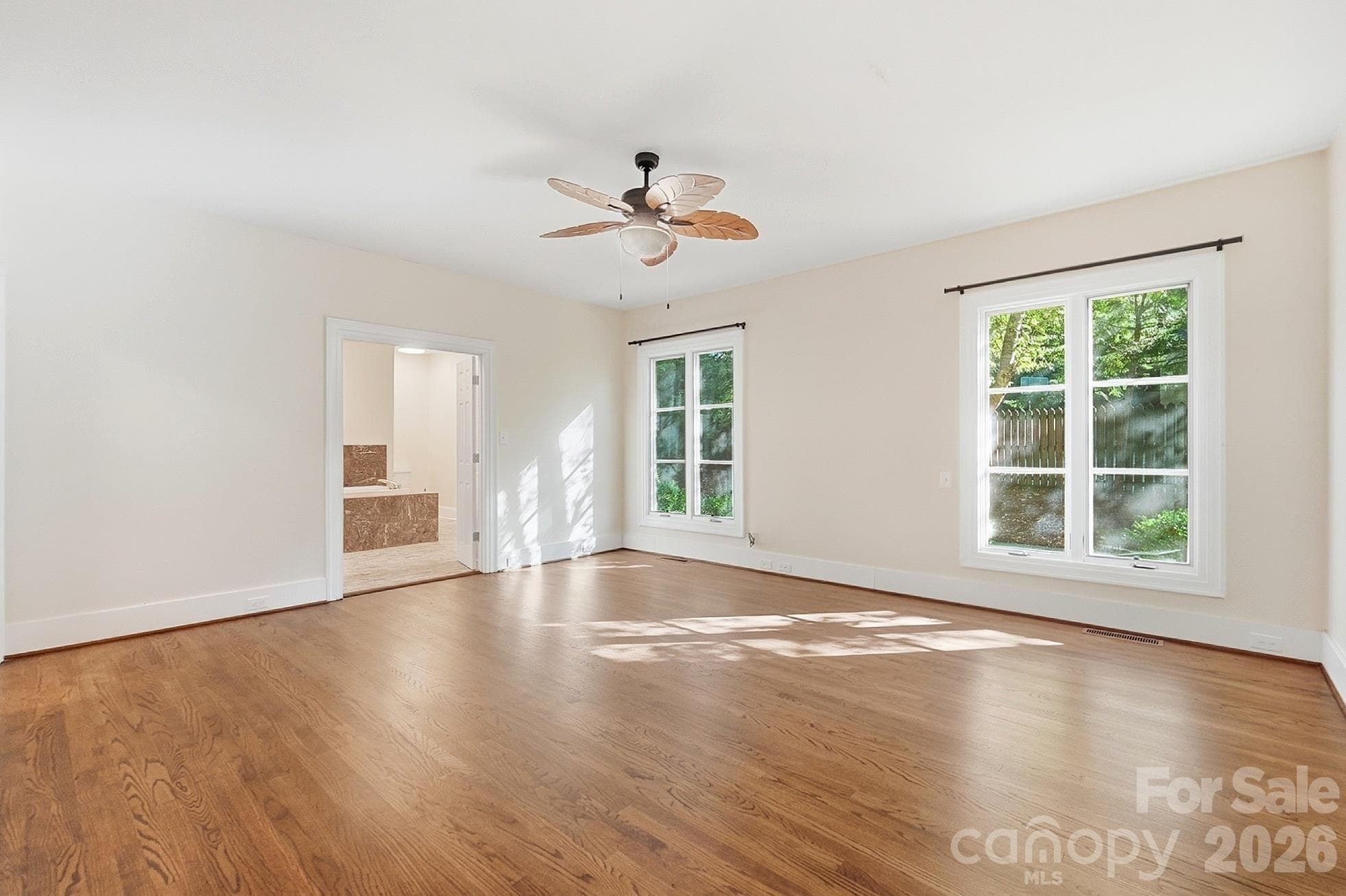 Primary/Master - Not Staged - 3501 Castellaine Drive, Charlotte