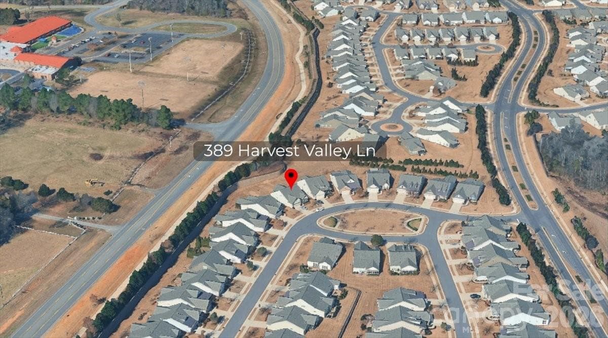Aerial view - 389 Harvest Valley Lane, Fort Mill