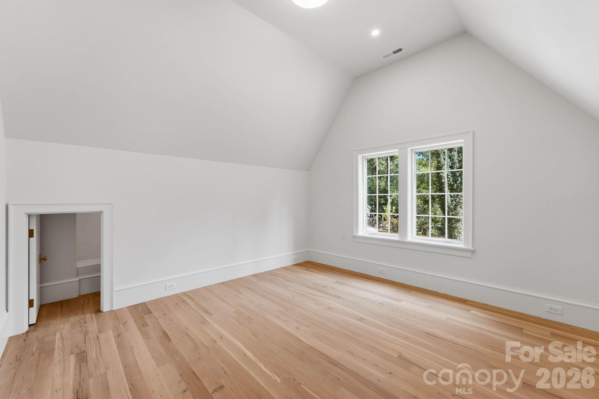 Upper Bedroom (14'x14') Storage Room /Closet on the left & it has a W.I.C. to the right - 110 Hunter Lane, Charlotte