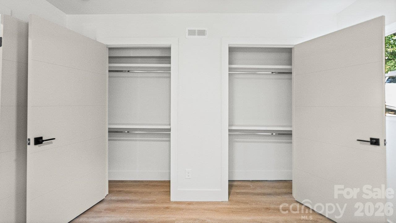Dual Closets - 3320 Winterfield Place, Charlotte