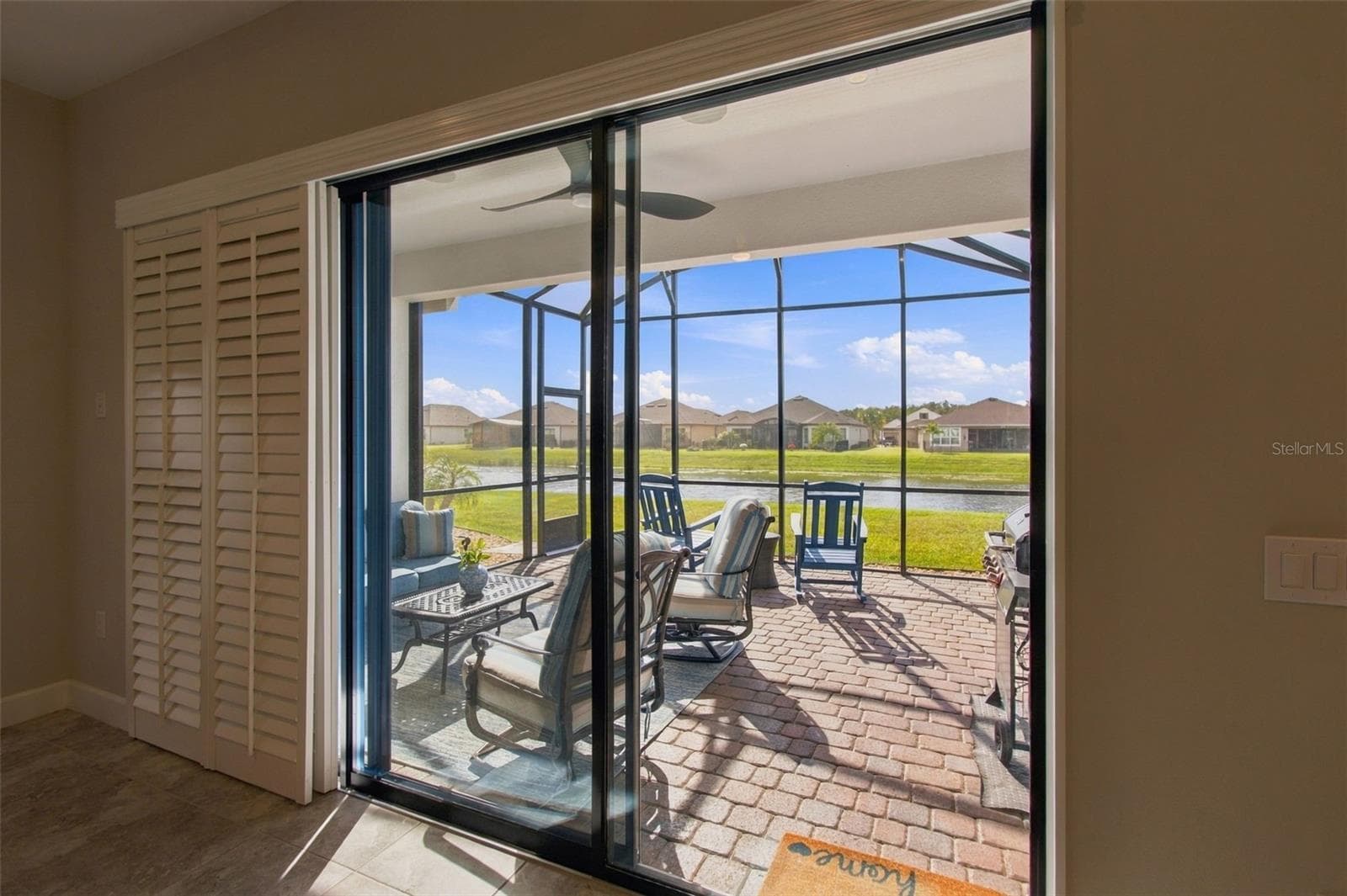 3 Sliding Glass doors to Lanai - 4085 VIA TOLEDO CT, POINCIANA