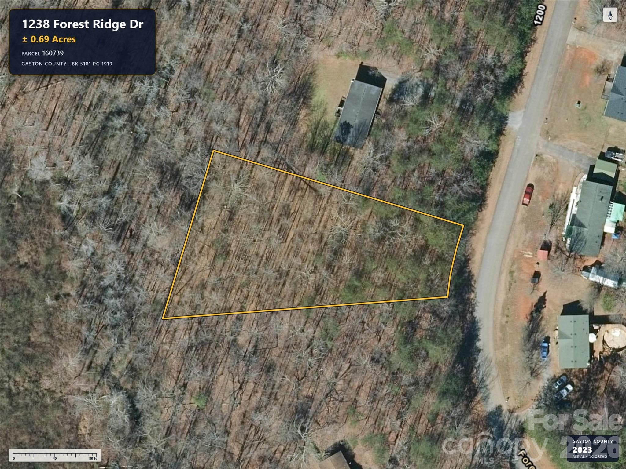 Lot at 1238 Forest Ridge Drive, Bessemer City, photo 2 of 5