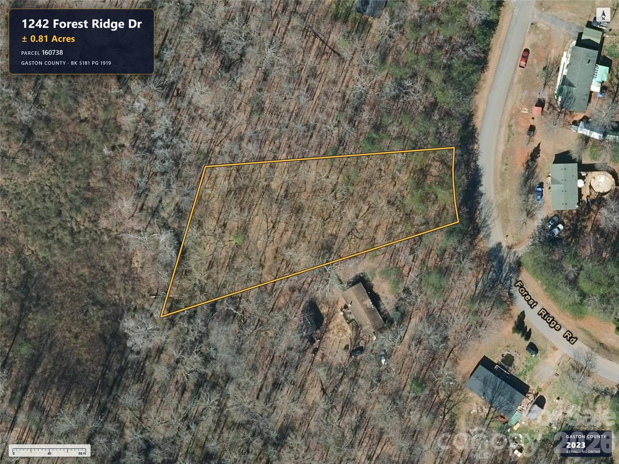 Lot at 1242 Forest Ridge Drive, Bessemer City, photo 2 of 5