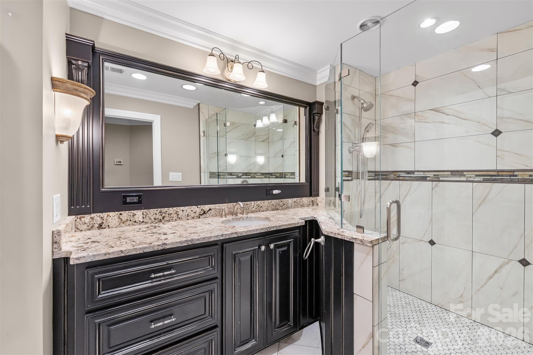 Full bath in basement - 2042 Maynard Road, Charlotte