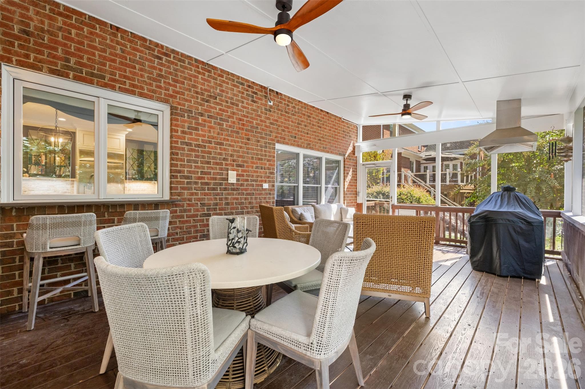 Screened in porch - 2042 Maynard Road, Charlotte