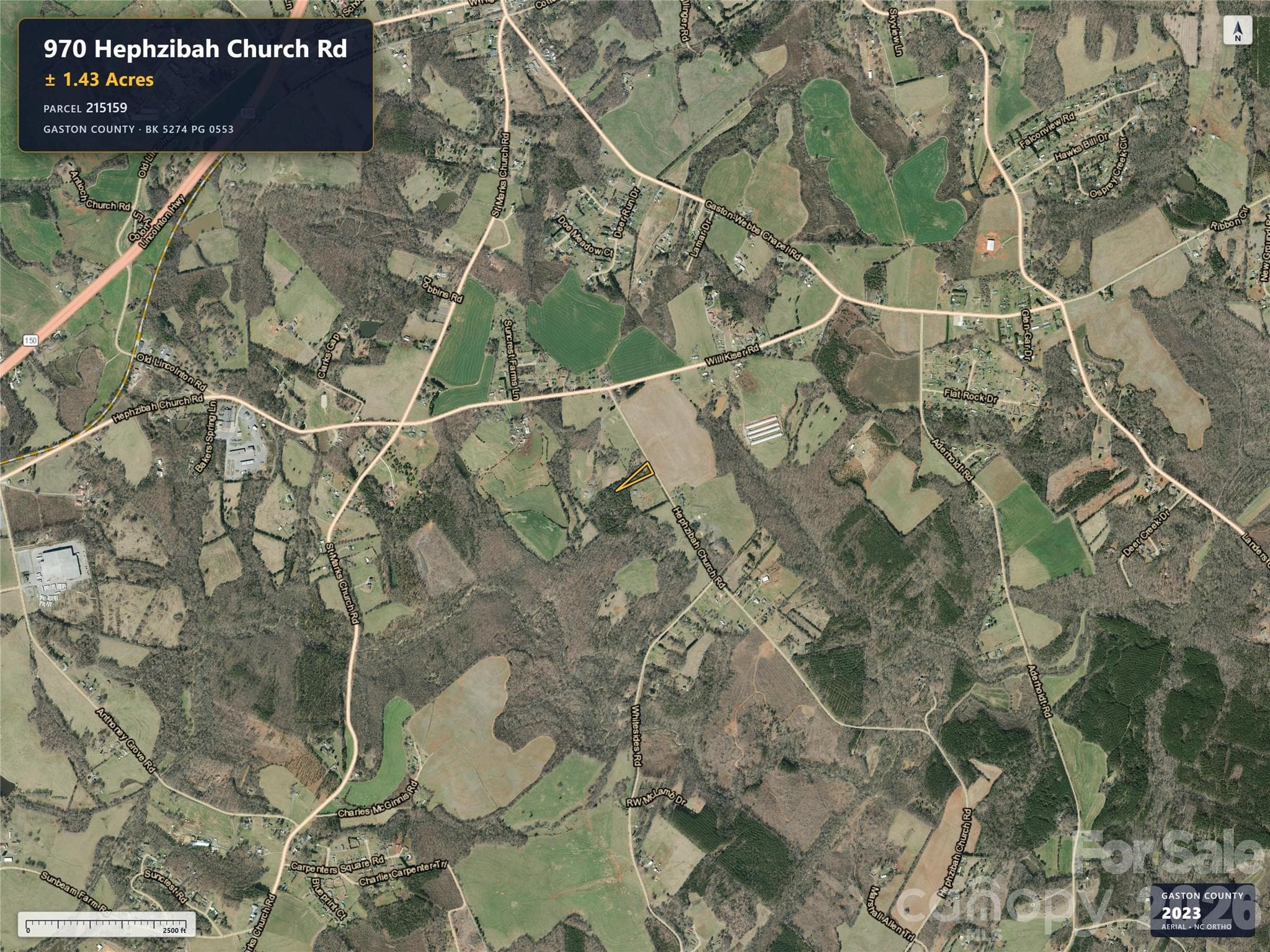 Lot at 970 Hephzibah Church Road, Crouse, photo 4 of 5