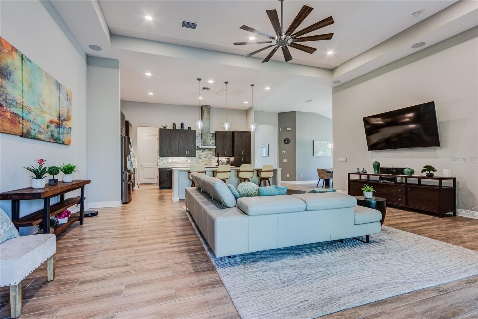 Great Room with a view - 13303 TRAILING MOSS DR, DADE CITY