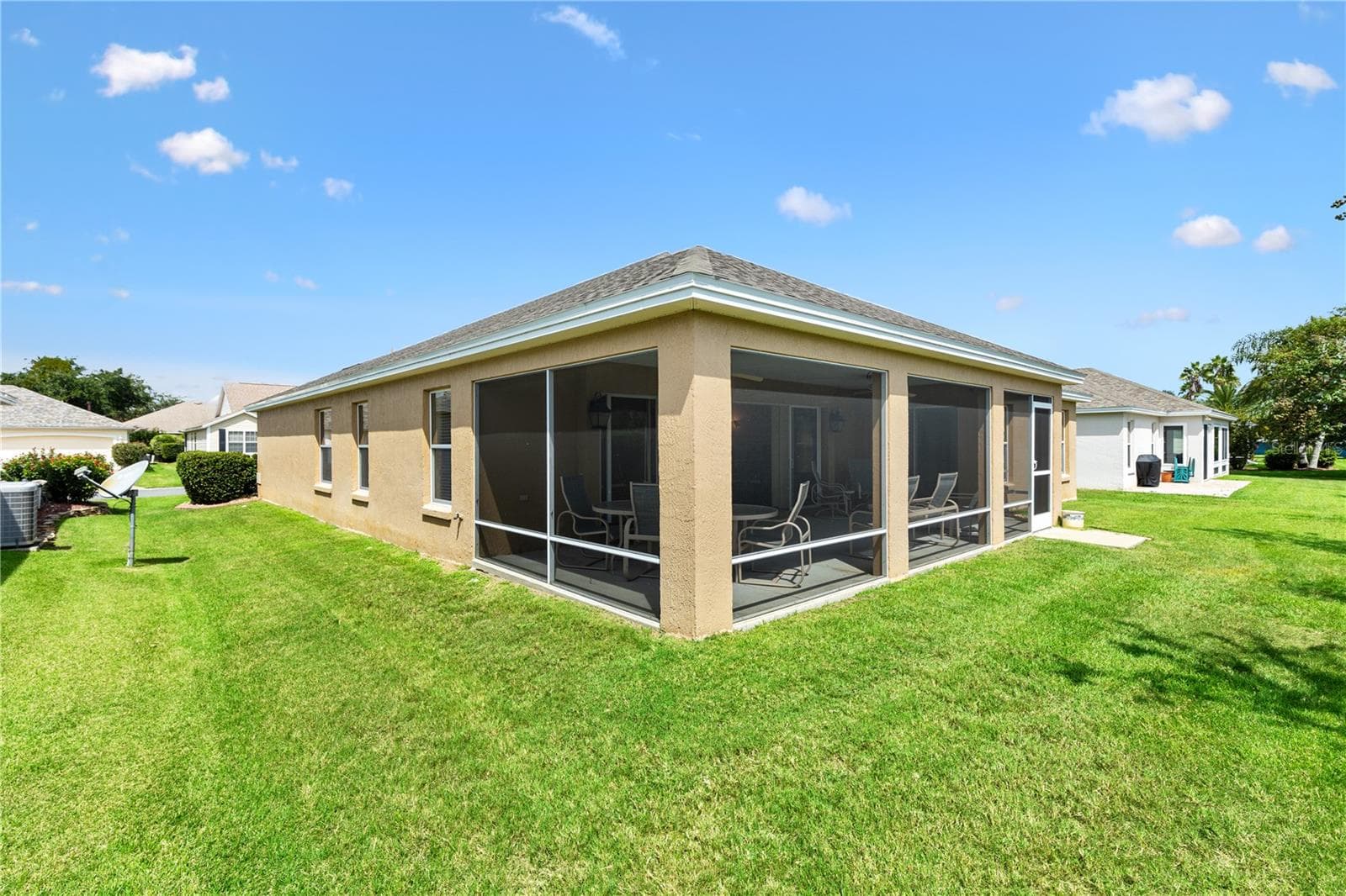 BACK VIEW - 1318 GREENVILLE WAY, THE VILLAGES