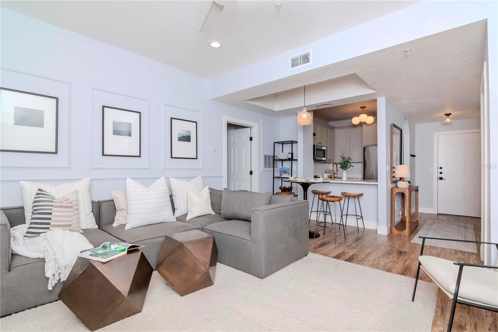 Living & Dinette Areas for a Cozy, Modern Vibe - 800 S DAKOTA AVE #207, TAMPA