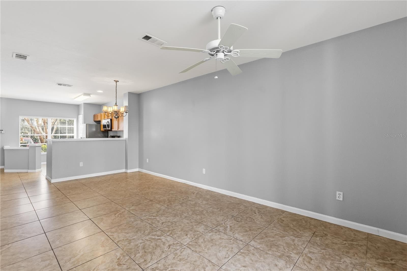 Open concept Living room/ dining room combo - 1450 STOCKTON DR, SANFORD