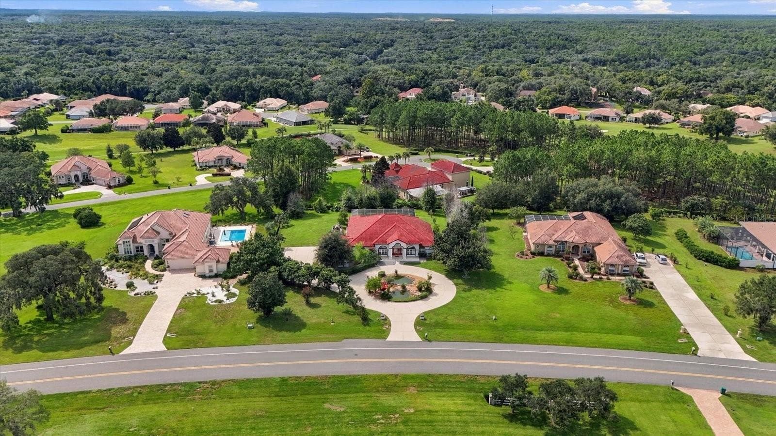 Aerial of Property - 546 W FENWAY DR, HERNANDO