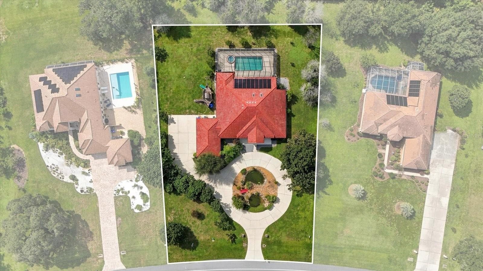 Ariel of Property - 546 W FENWAY DR, HERNANDO