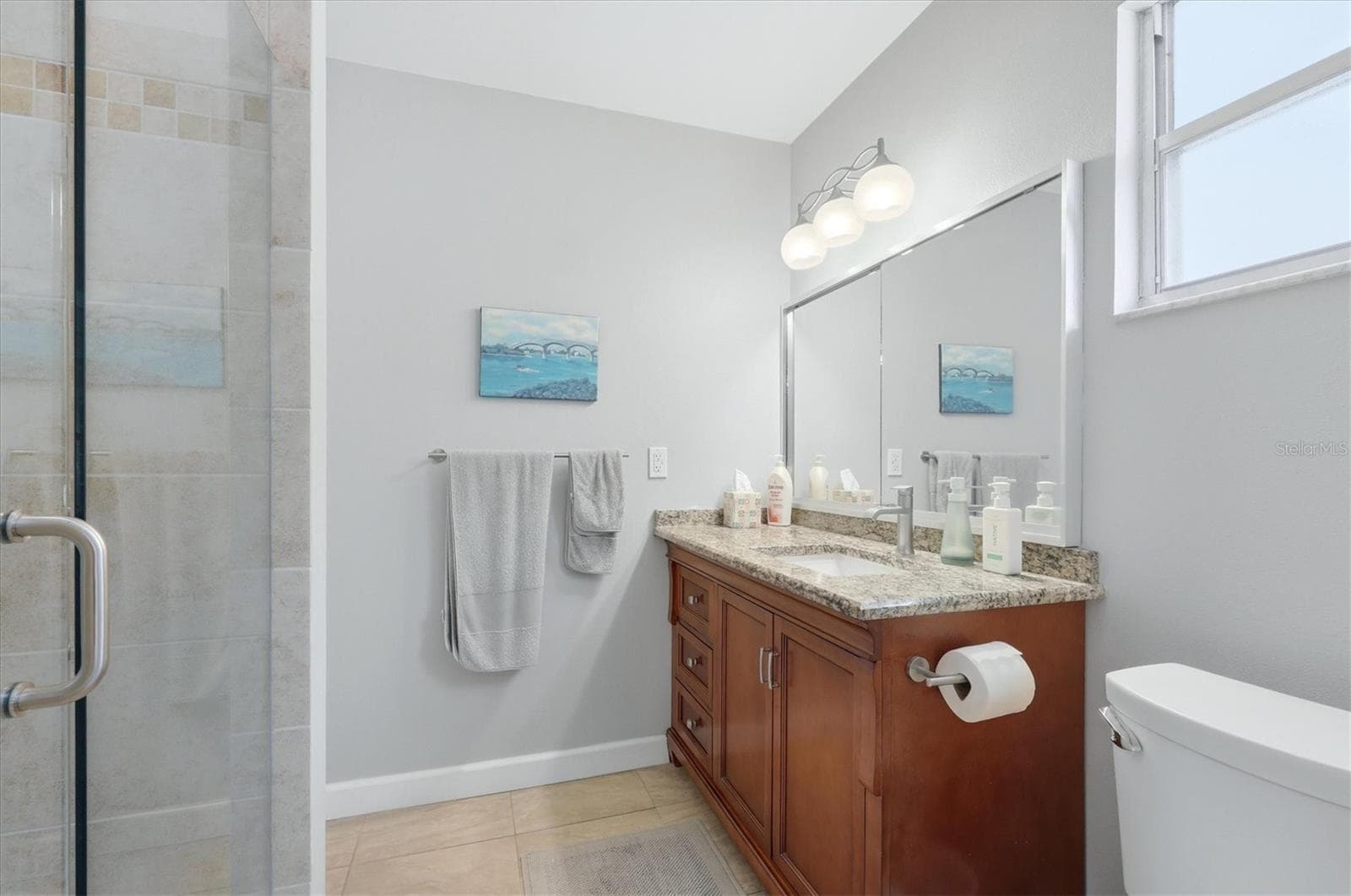 Primary bathroom - 3944 LAKESIDE RD #160, SARASOTA