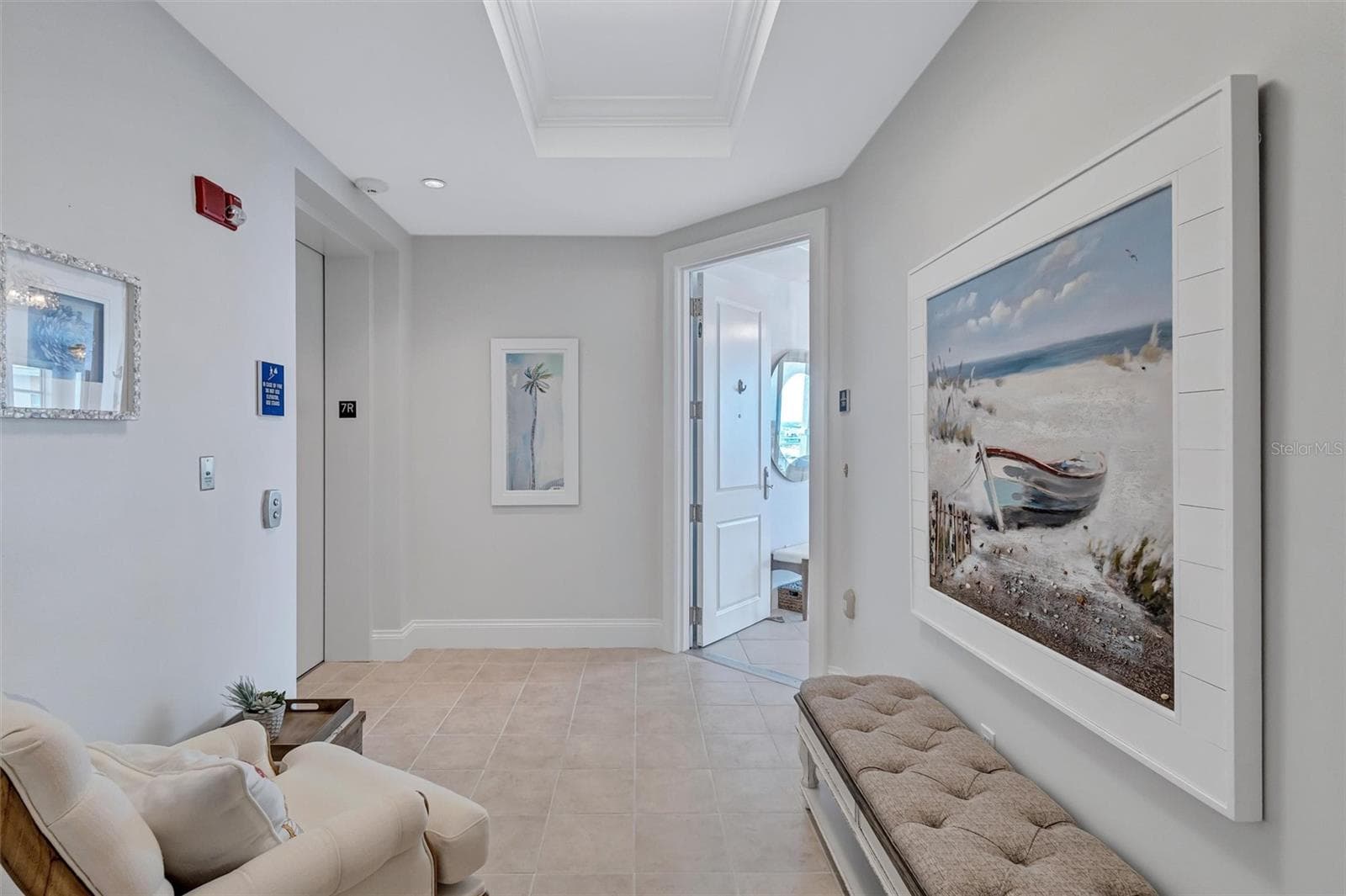 Semi Private Elevator Foyer - 130 RIVIERA DUNES WAY #701, PALMETTO