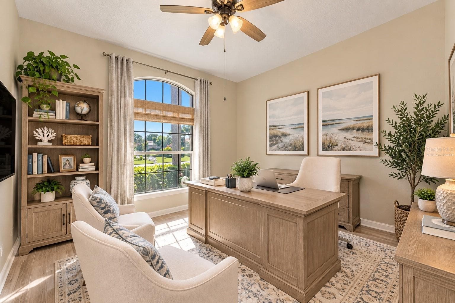 Virtually Staged Front bedroom #3 - 5113 FLAGSTONE DR, SARASOTA