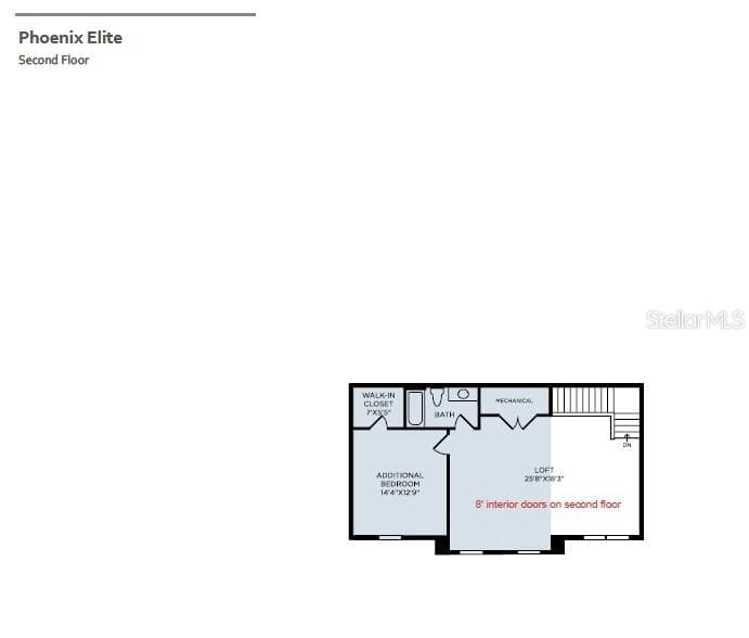 Second floor - 1389 PINECLIFF DR, APOPKA