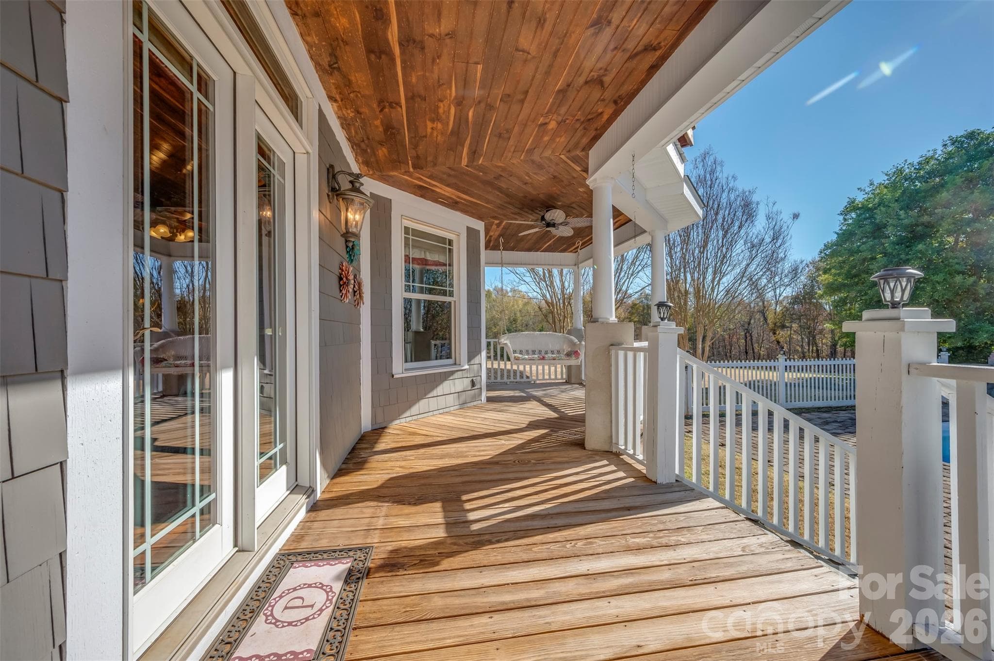 Back Deck - 648 Harrill Dairy Road, Forest City