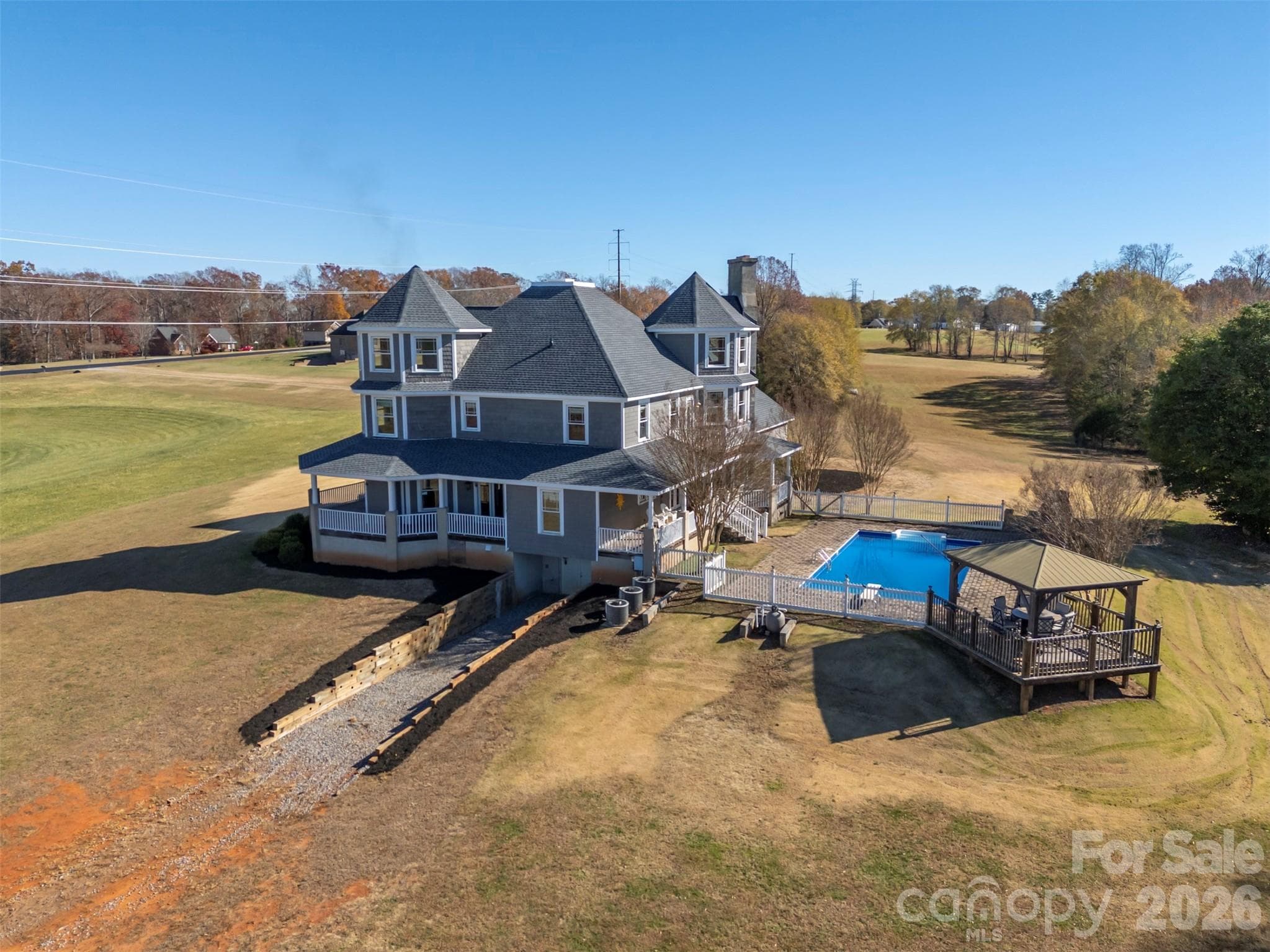 Ariel View - 648 Harrill Dairy Road, Forest City