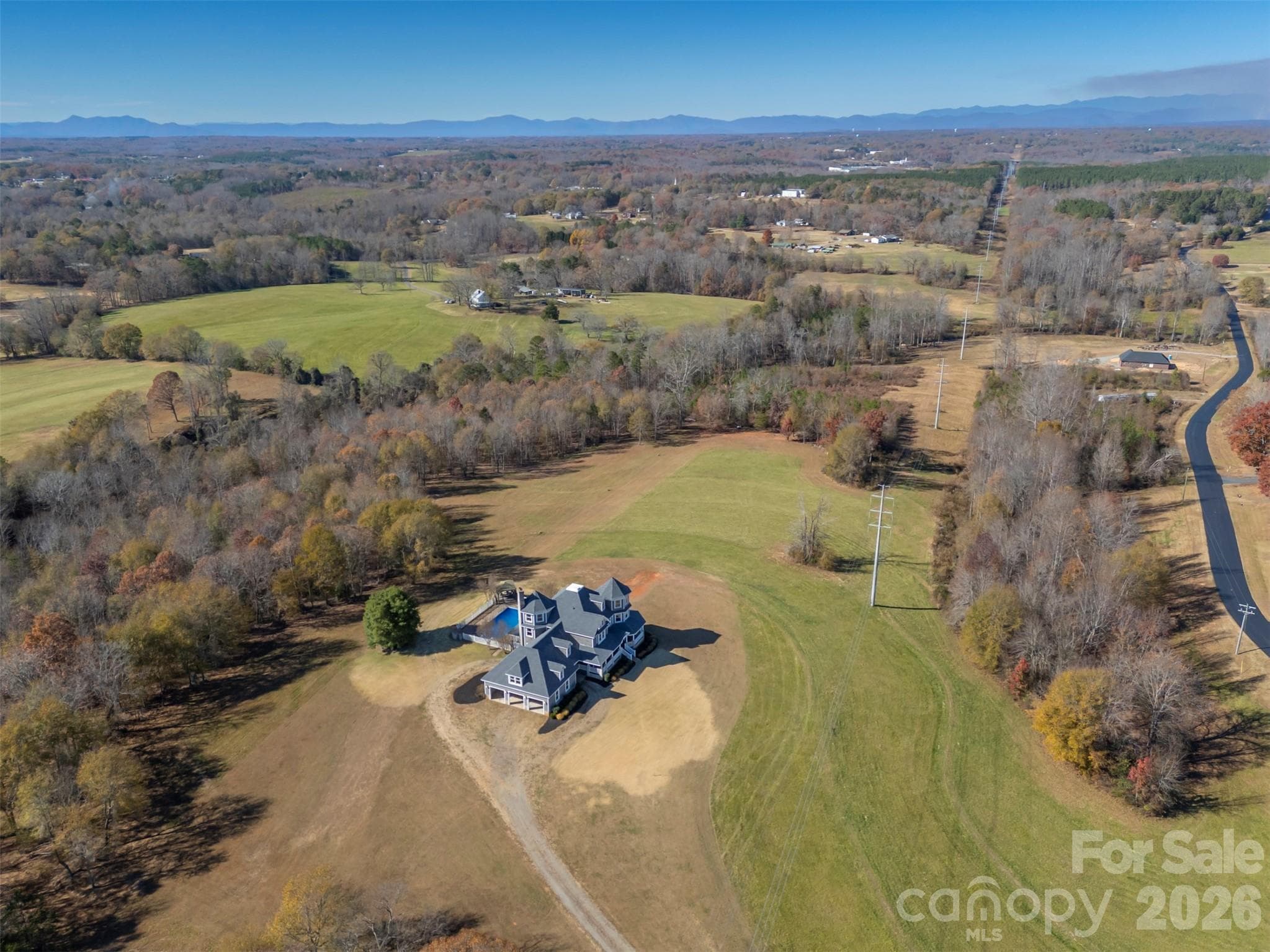 Ariel View - 648 Harrill Dairy Road, Forest City