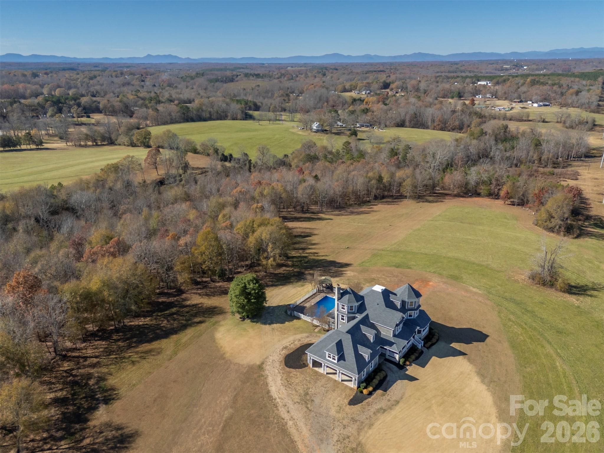 Ariel View - 648 Harrill Dairy Road, Forest City