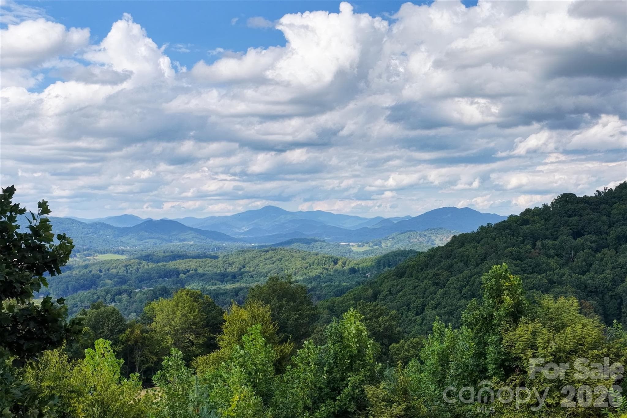View from the overlook terrace - 93 Lombard Street, Waynesville
