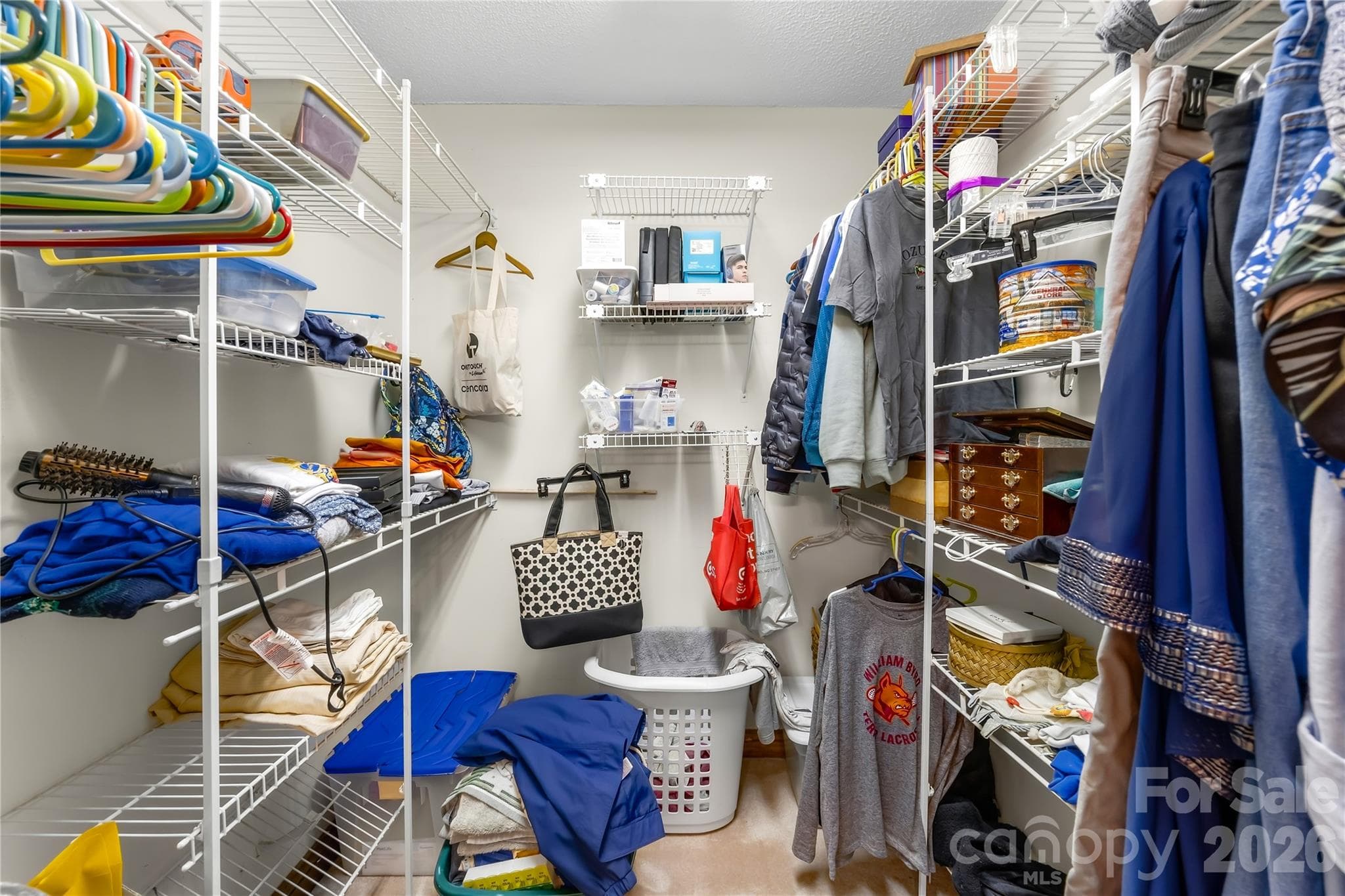 Primary closet - 16208 Deepwood Place, Indian Trail