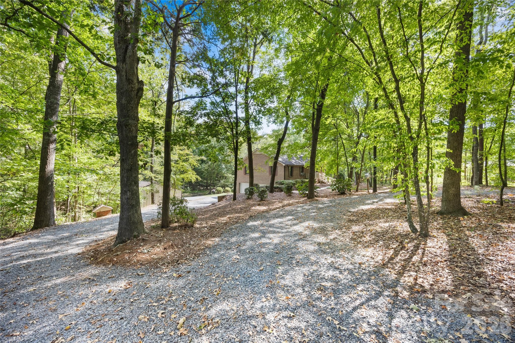 circular driveway - 16208 Deepwood Place, Indian Trail