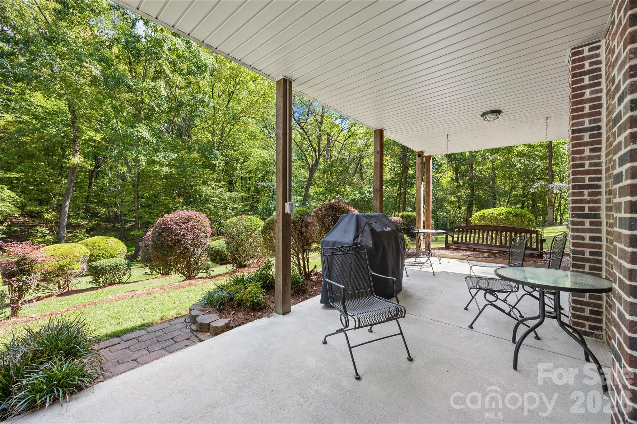 Rear patio / deck - 16208 Deepwood Place, Indian Trail