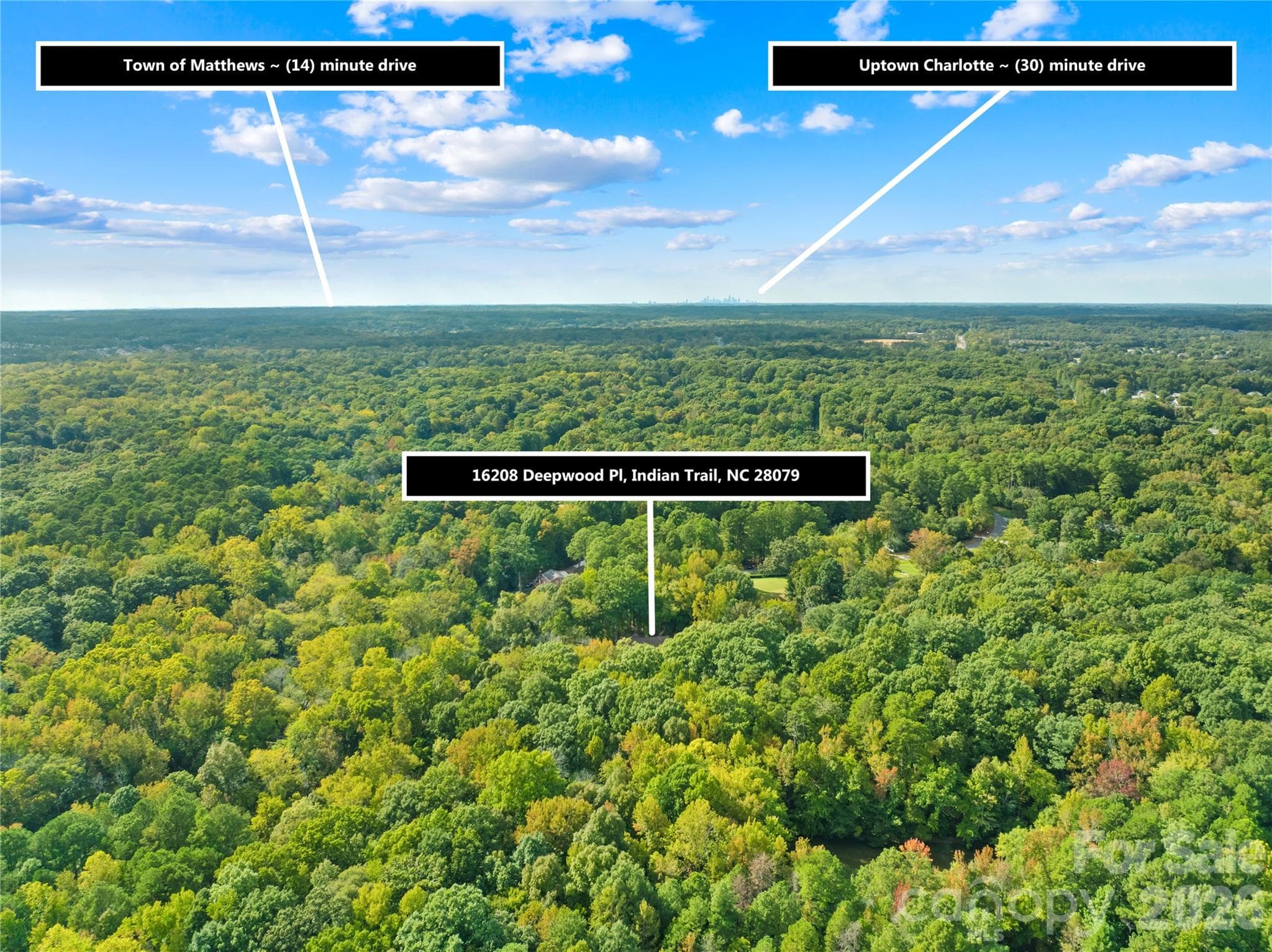 everyday conveniences are just minutes away... - 16208 Deepwood Place, Indian Trail