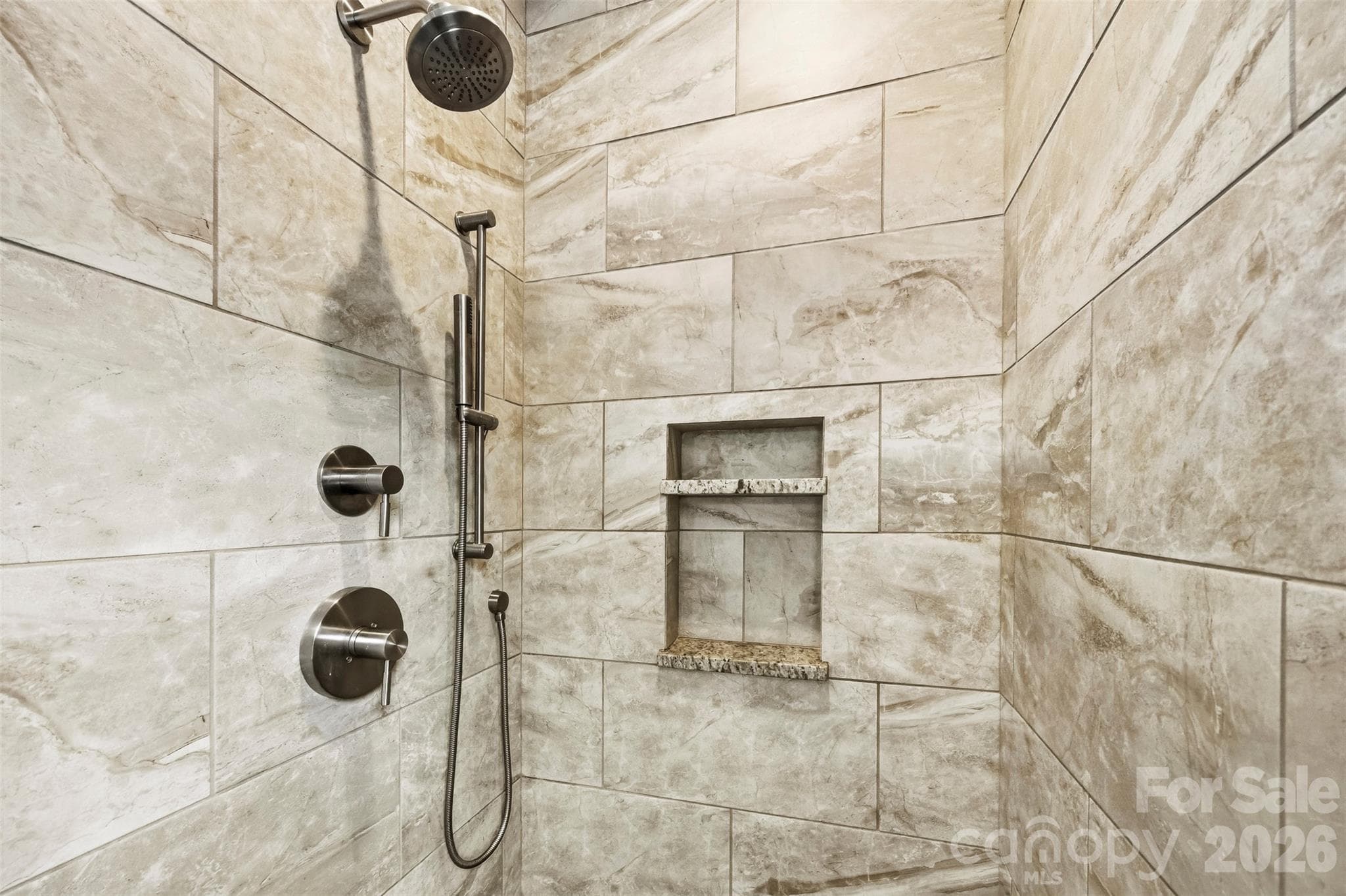 Primary Bath Shower - 6326 Stephens Grove Lane, Huntersville