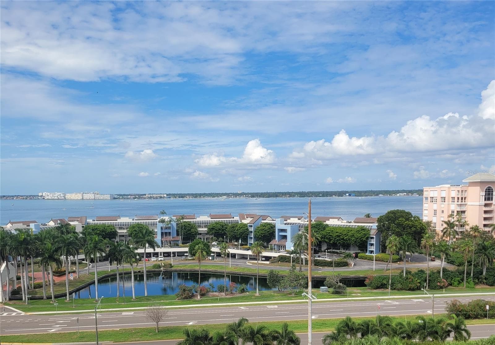 View from the kitchen window - 5108 BRITTANY DR S #1008, ST PETERSBURG
