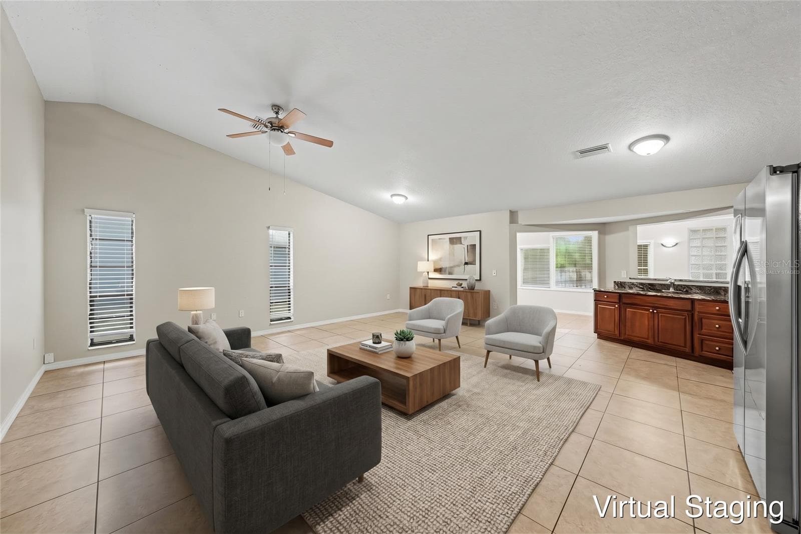 Virtually staged - 7623 BRAMBLEWOOD DR, PORT RICHEY