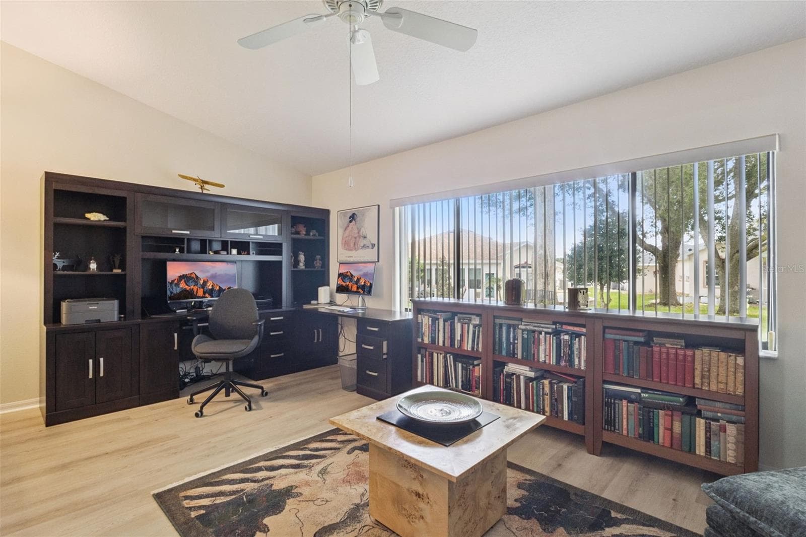 SEPARATE OFFICE ~ Can be used as a DEN, TV ROOM, CRAFT AREA ~ Whatever you choose! - 21736 PRINCESS GRACE CT, LEESBURG