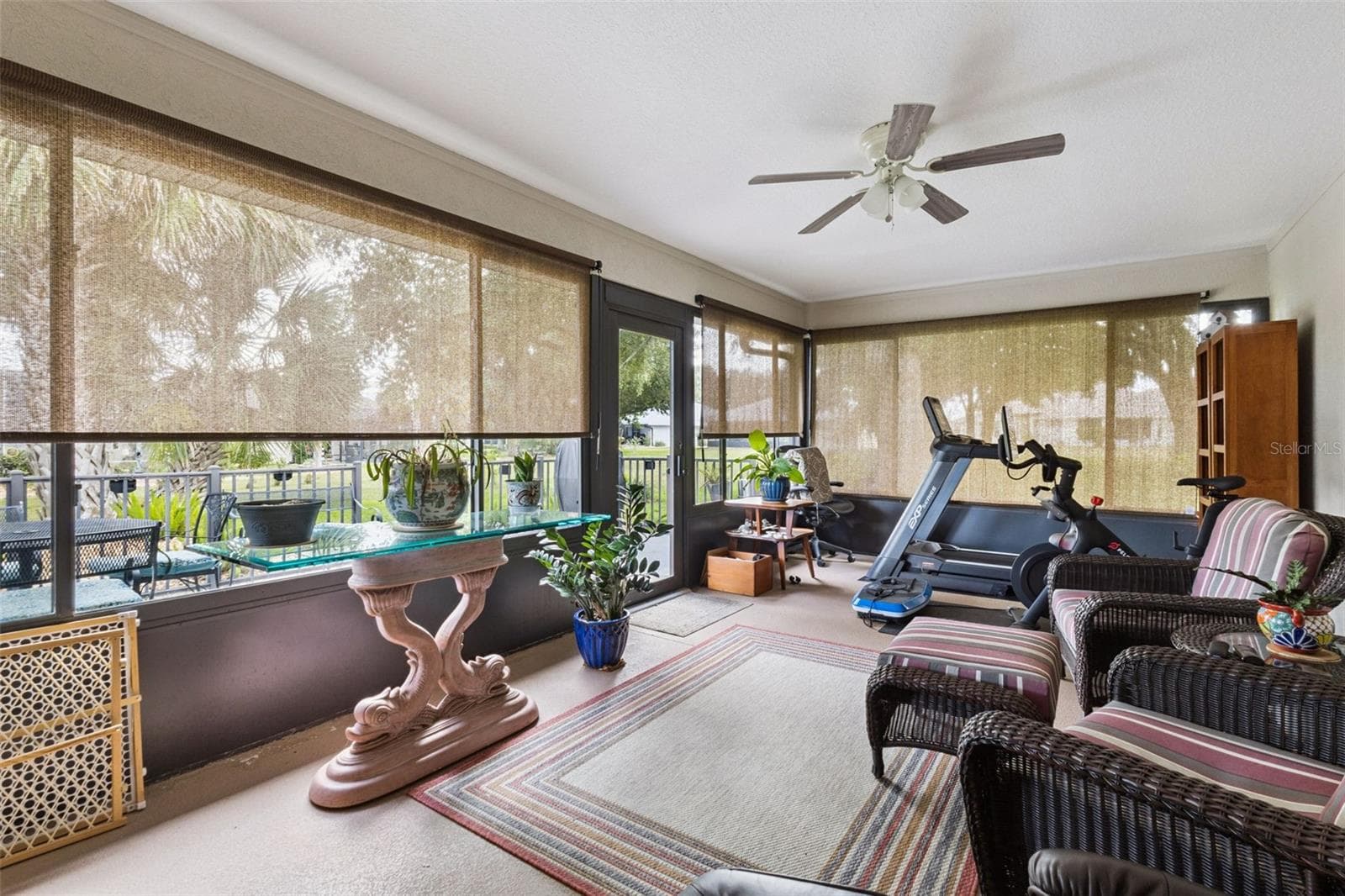 LANAI faces East - 21736 PRINCESS GRACE CT, LEESBURG