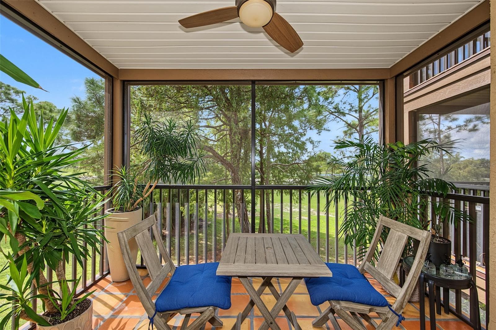 Balcony w/views of Feather Sound Golf Course - 2400 FEATHER SOUND DR #123, CLEARWATER