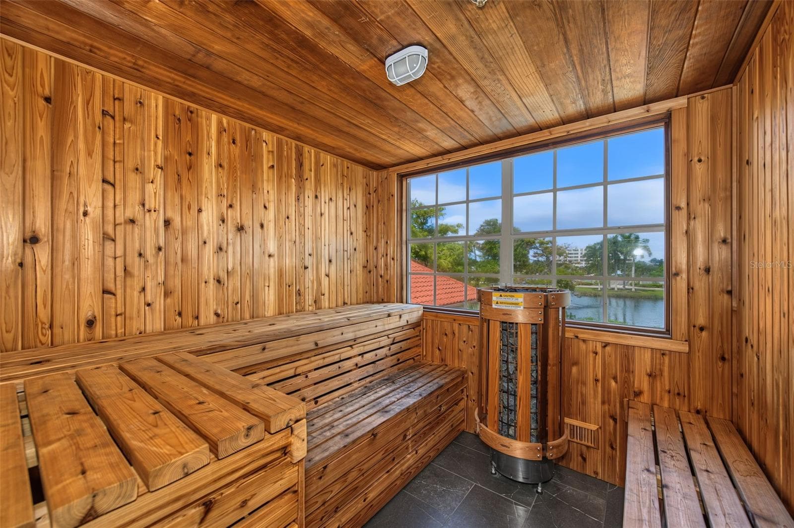Sauna in gym - 2400 FEATHER SOUND DR #123, CLEARWATER