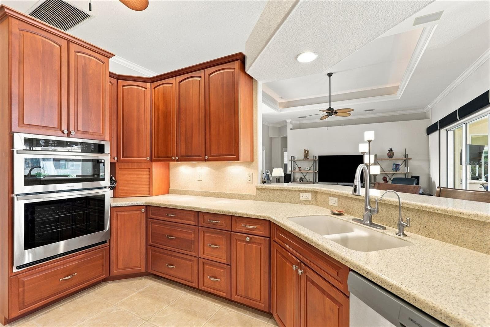 Open Concept Kitchen - 1107 RUM CAY CT, PUNTA GORDA