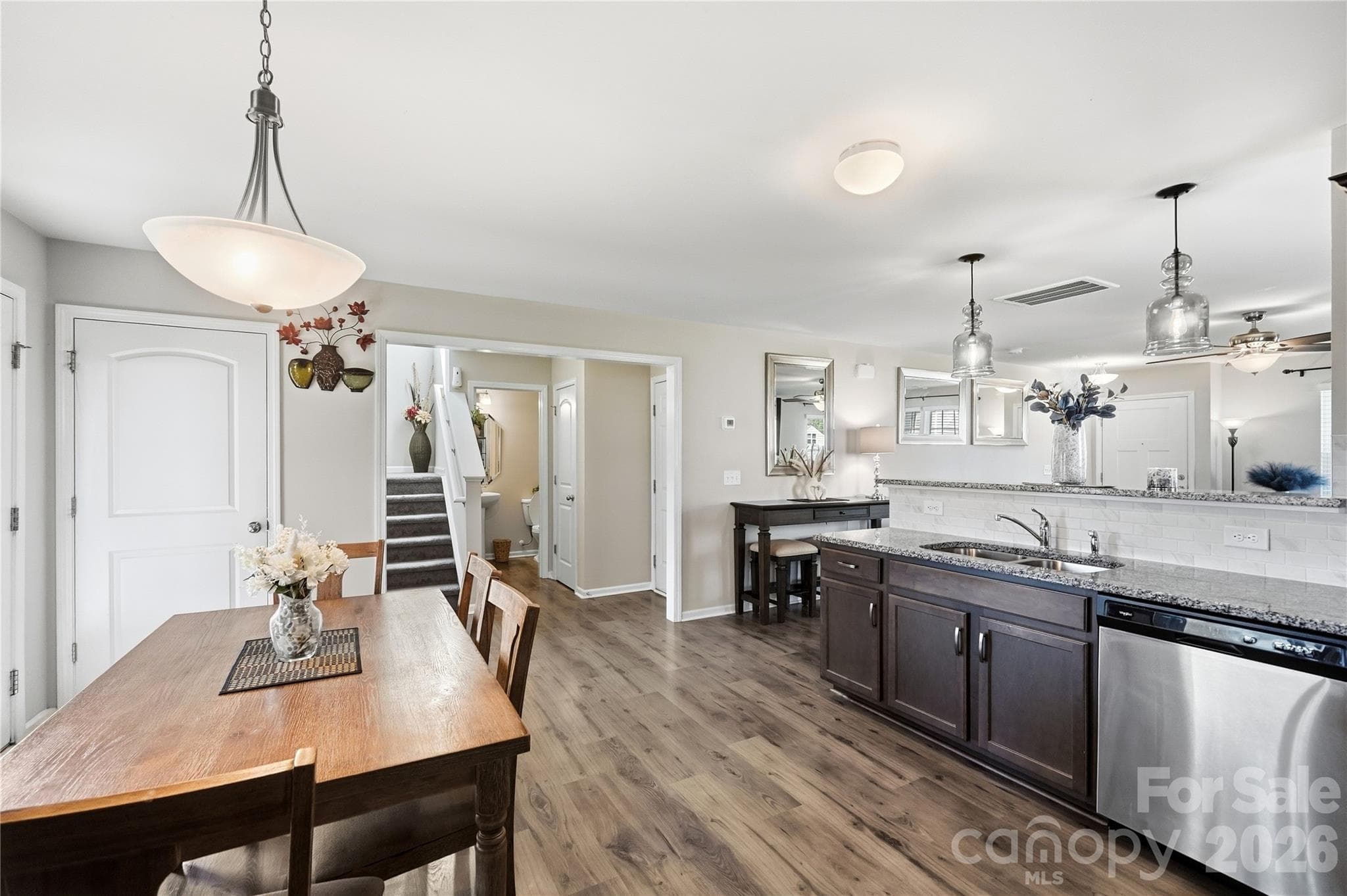 Dining Area - 206 Amberly Circle, Pageland