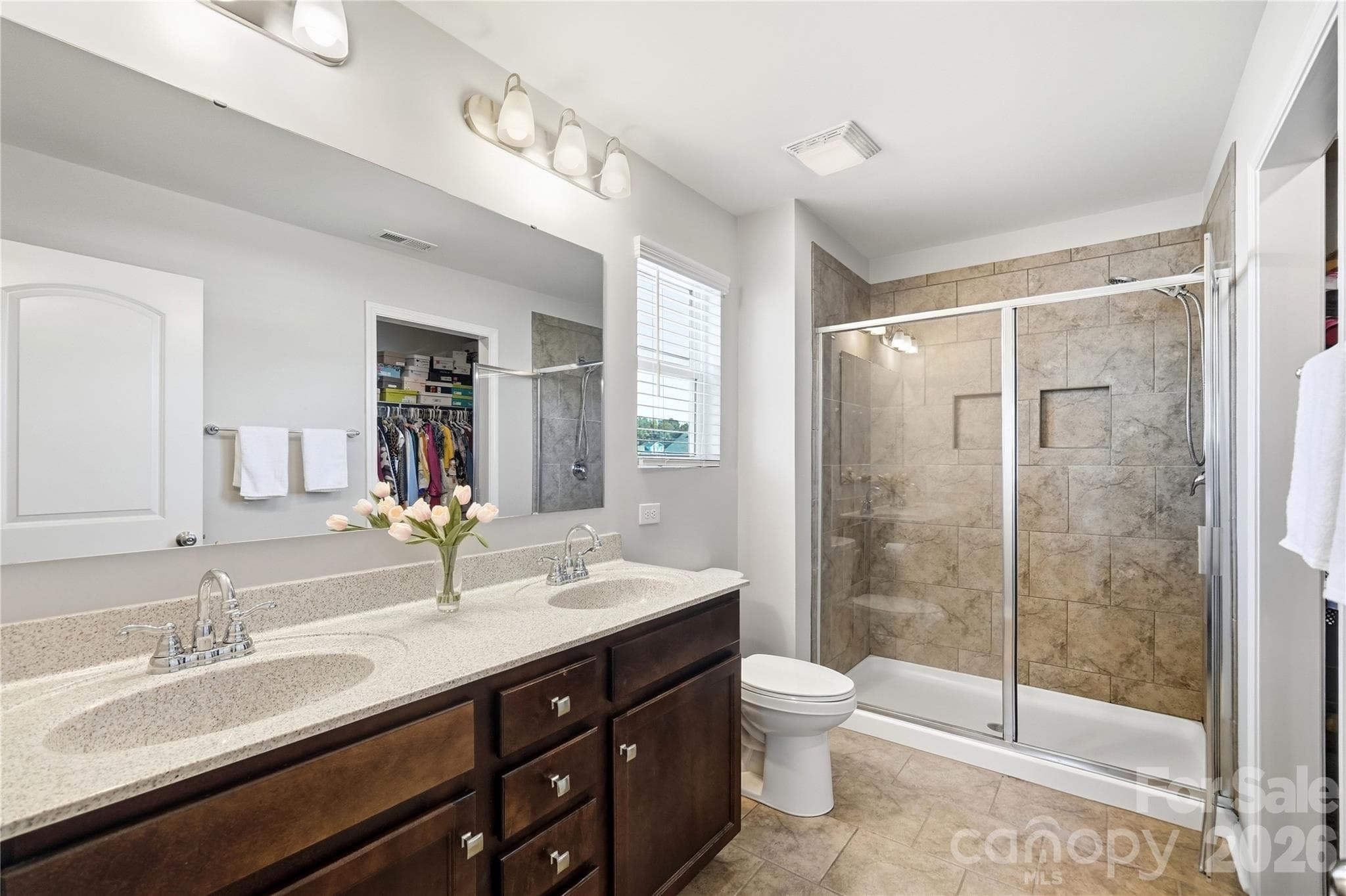 Primary Bathroom - 206 Amberly Circle, Pageland