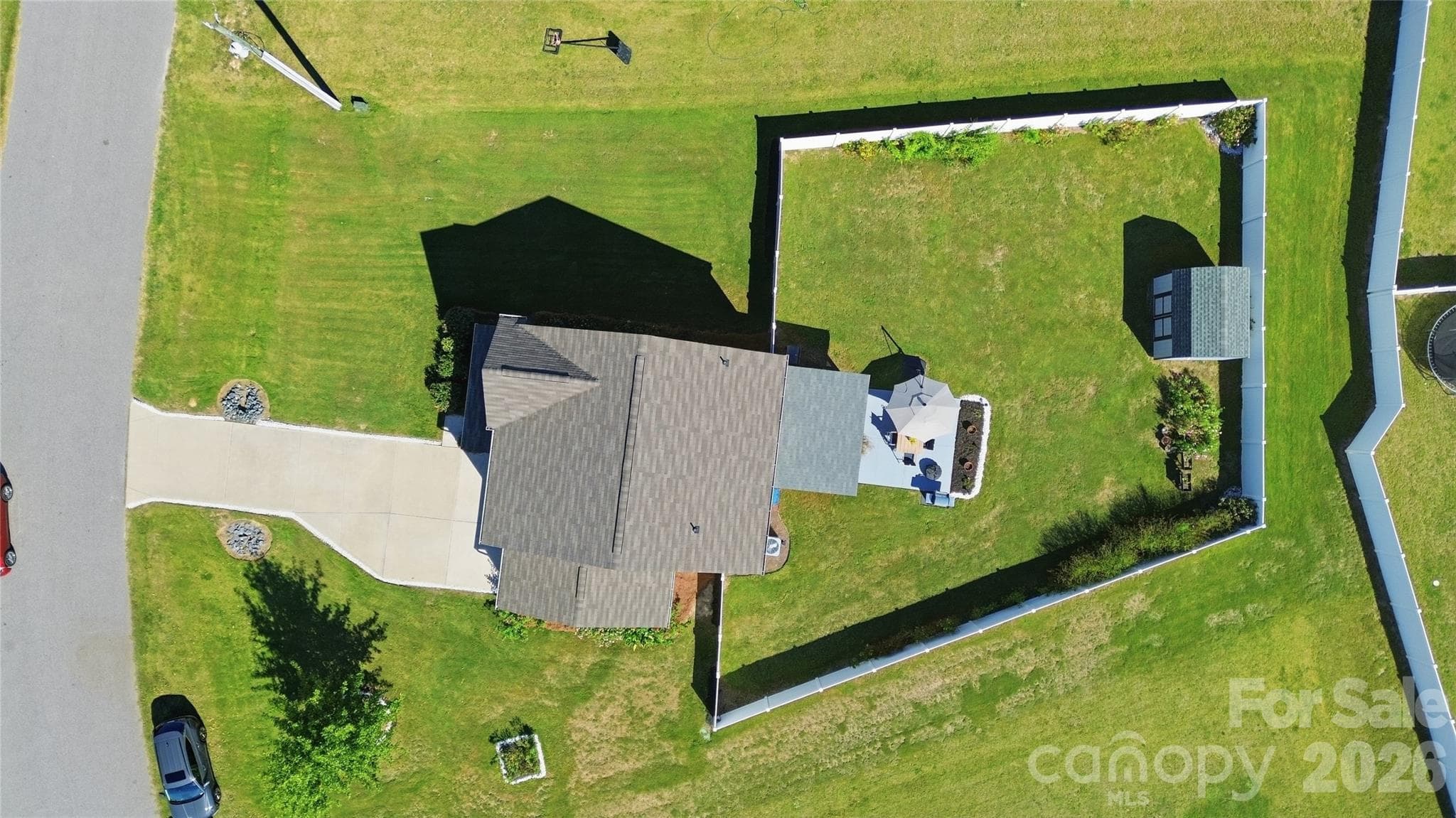 Aerial View of 206 Amberly Circle - 206 Amberly Circle, Pageland