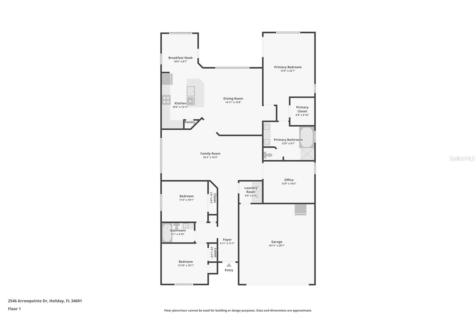 Single Family Residence at 2546 ARROWPOINTE DR, HOLIDAY, photo 36 of 36
