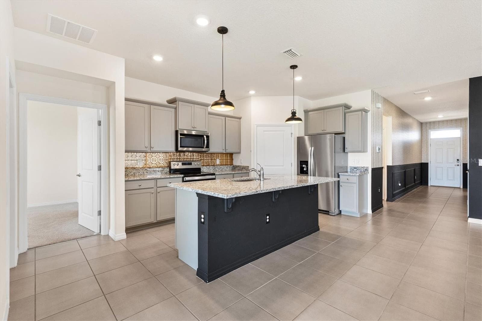 kitchen view - 5043 STOKES WAY, WILDWOOD